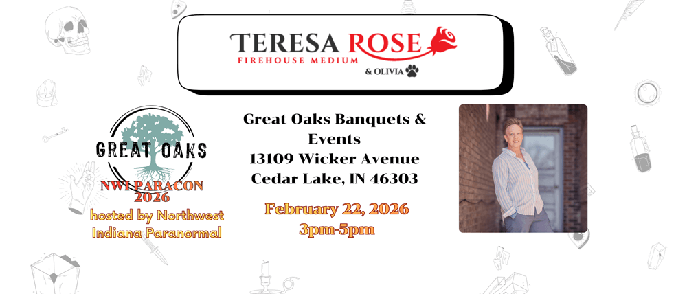 Teresa Rose Firehouse Medium at Great Oaks | Banquets & Events
